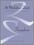 30 MELODIOUS DUETS SAXOPHONE EPRINT cover Thumbnail